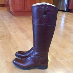 ENZO ANGIOLINI "Eaellerby" Knee High Leather Ridding Boots